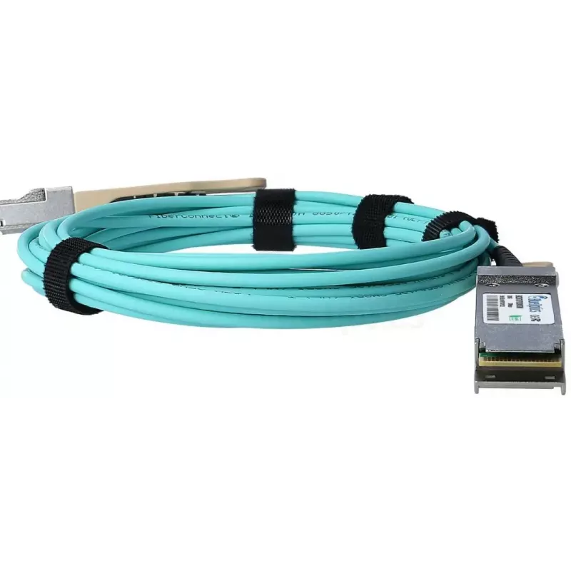 Cabo de fibra ótica BlueOptics P06153-B22-BO QSFP56–QSFP56, 5 m, laranja