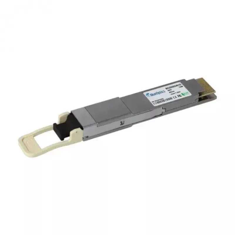 Módulo transceptor de rede BlueOptics QSFPDD-400G-SR8-MM850-BO, QSFP-DD 400 Gbit/s, 850 nm, multimodo, 100 m