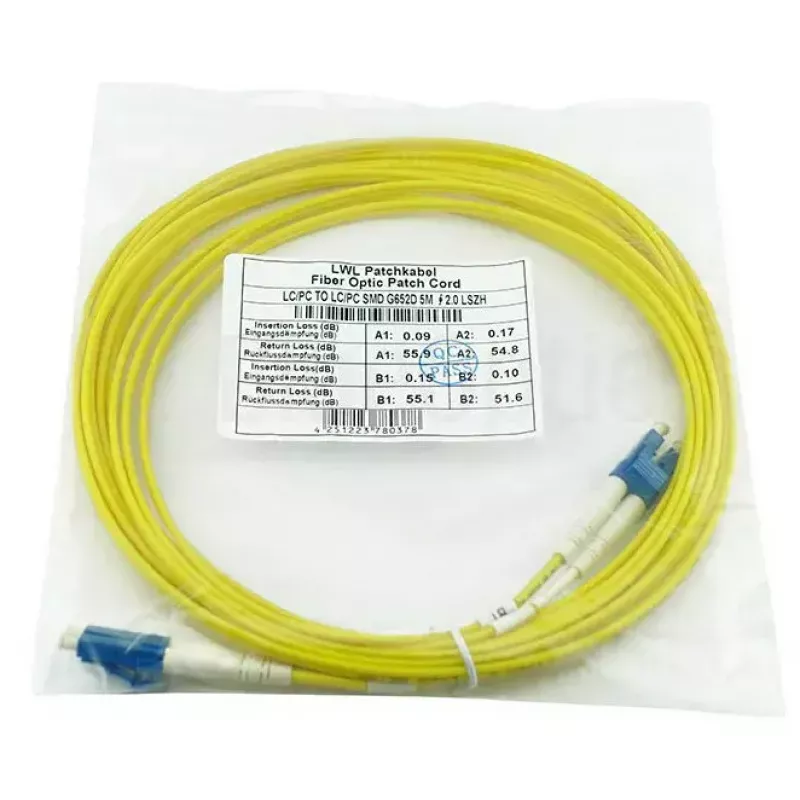 Cabo de fibra ótica InfiniBand BlueOptics SFP3131BU50MK 50 m LC