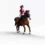 schleich HORSE CLUB Hannah & Cayenne, 5 anos, cavalos, multicolor