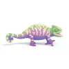 schleich Caspar o camaleão em cores do arco-íris, 3 anos, multicolor, plástico