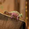 schleich Caspar o camaleão em cores do arco-íris, 3 anos, multicolor, plástico