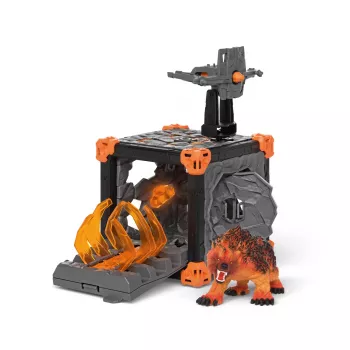 schleich ELDRADOR CREATURES BattleCave urso de lava, ação/aventura, 7 anos, multicolor