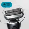 Máquina de barbear Braun Series 7 71-N1200s máquina de barbear de lâminas aparador aço inoxidável