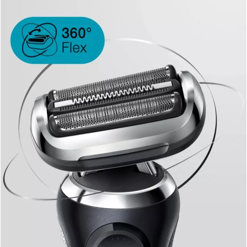 Máquina de barbear Braun Series 7 71-N1200s máquina de barbear de lâminas aparador aço inoxidável