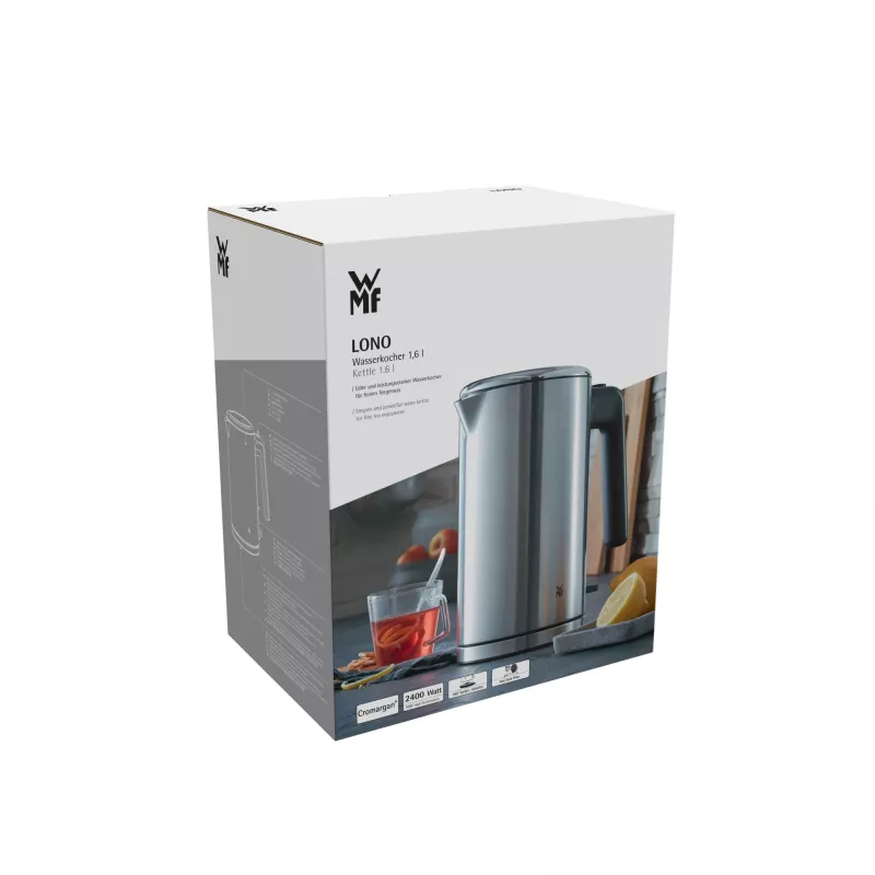 WMF Lono 0413130011 Chaleira elétrica 1,6 l 2400 W aço inoxidável