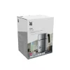 WMF 0413170011 Espumador e aquecedor de leite automático aço inoxidável