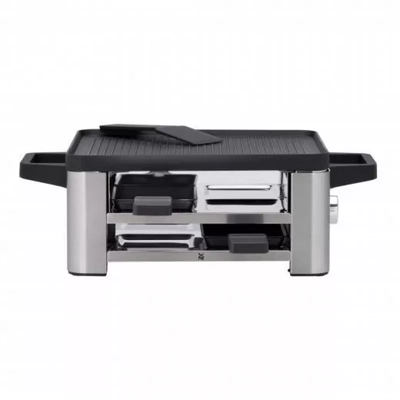 WMF 61.3024.5155 Grelhador de raclette 4 pessoas preto, aço inoxidável