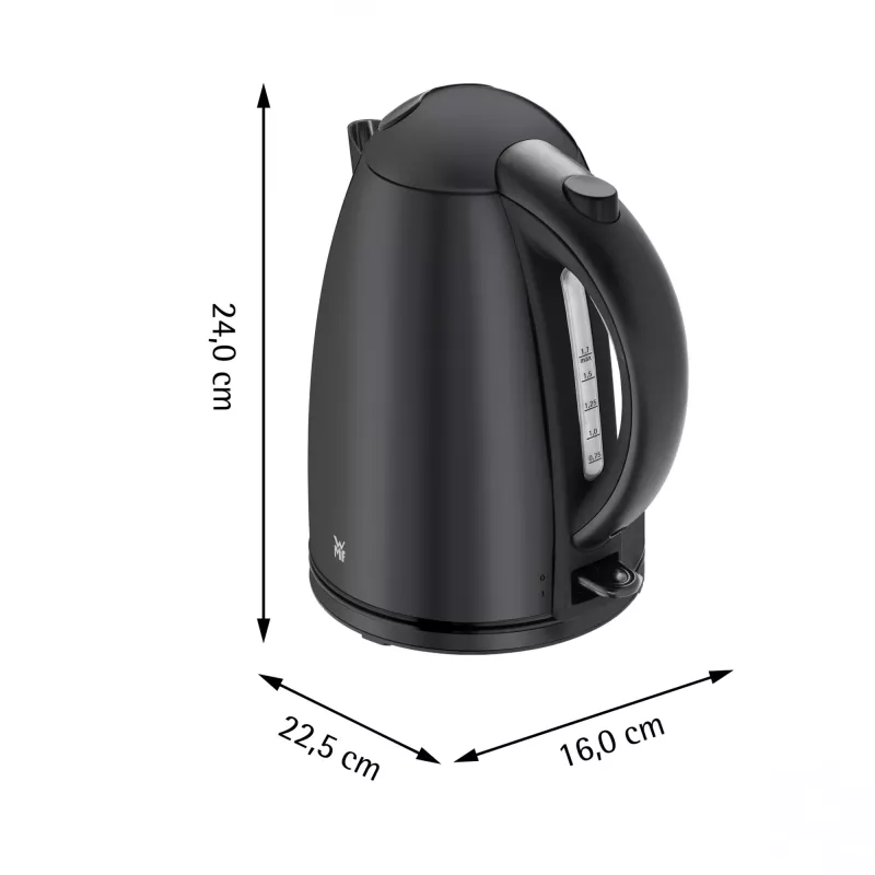 WMF Stelio 0413020072 Chaleira elétrica 1,7 l 2400 W preto
