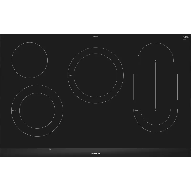 Siemens ET875LMP1D Placa de cozinha preto Encastrável Placa vitrocerâmica 5 zonas