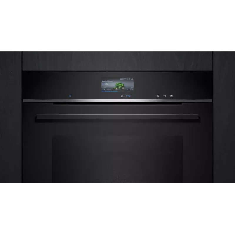 Siemens HR776G1B1 Forno 71 L 3600 W preto, aço inoxidável