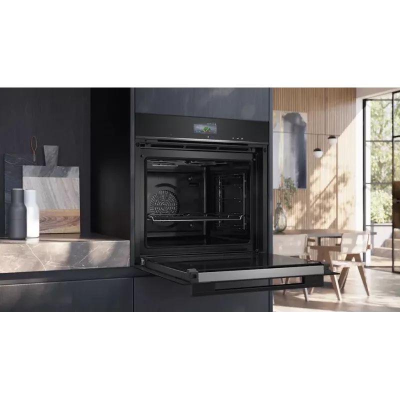 Siemens HR776G1B1 Forno 71 L 3600 W preto, aço inoxidável