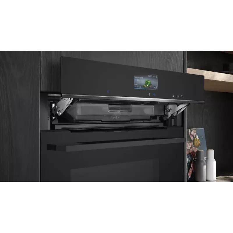 Siemens HR776G1B1 Forno 71 L 3600 W preto, aço inoxidável