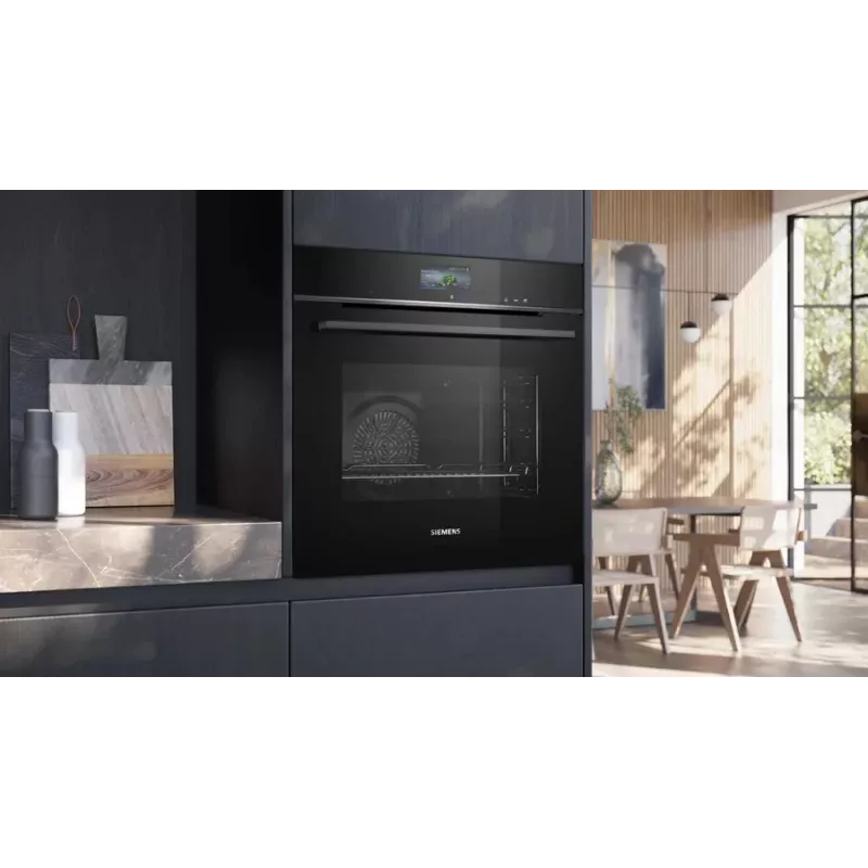 Siemens HR776G1B1 Forno 71 L 3600 W preto, aço inoxidável
