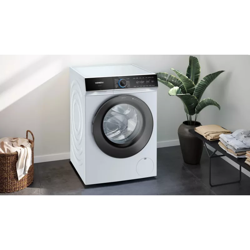 Siemens iQ700 WG44B2A40 Máquina de lavar roupa de carregamento frontal 9 kg 1257 rpm branco