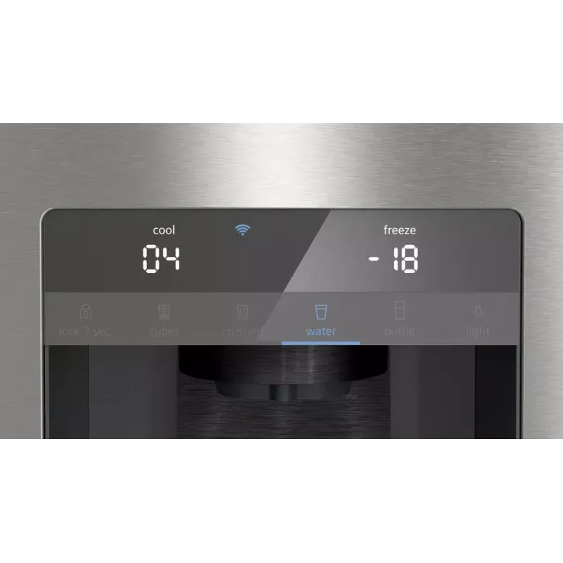 Siemens KF96DPPEA Frigorífico side-by-side de instalação livre 574 L aço inoxidável