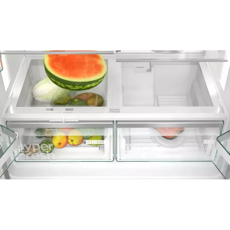 Siemens KF96DPPEA Frigorífico side-by-side de instalação livre 574 L aço inoxidável