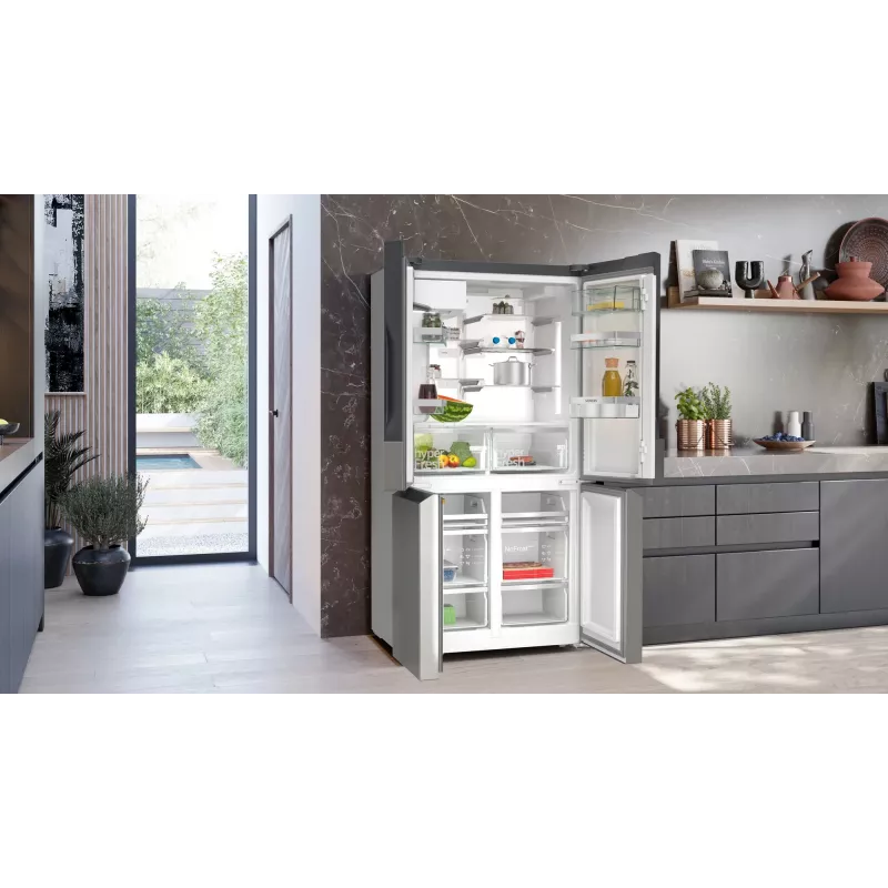Siemens KF96DPPEA Frigorífico side-by-side de instalação livre 574 L aço inoxidável