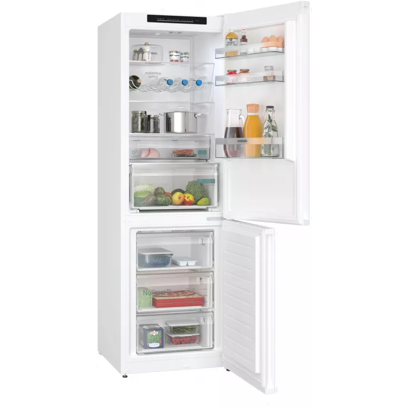 Siemens iQ300 KG36N2WCF Combinado frigorífico-congelador de instalação livre 321 L branco
