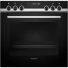 Siemens HE578BBS3 + EA64RGNA1E Conjunto de eletrodomésticos de cozinha Placa vitrocerâmica Elétrico