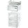 Siemens iQ500 KG39NAIAU Combinado frigorífico-congelador de instalação livre 363 L aço inoxidável escovado