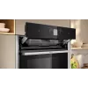 Forno Neff N 90 B64FT33N0 71 L preto, aço inoxidável