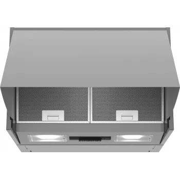Exaustor semi-encastrado (extrátil) Bosch Serie 2 DEM66AC00 aço inoxidável 625 m³/h