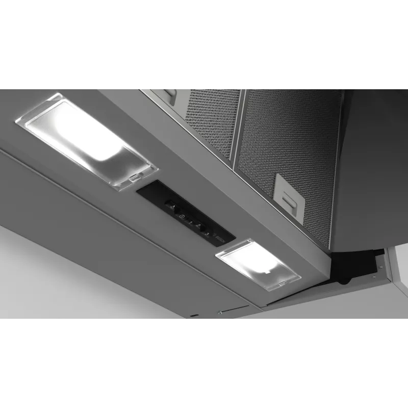 Exaustor semi-encastrado (extrátil) Bosch Serie 2 DEM66AC00 aço inoxidável 625 m³/h