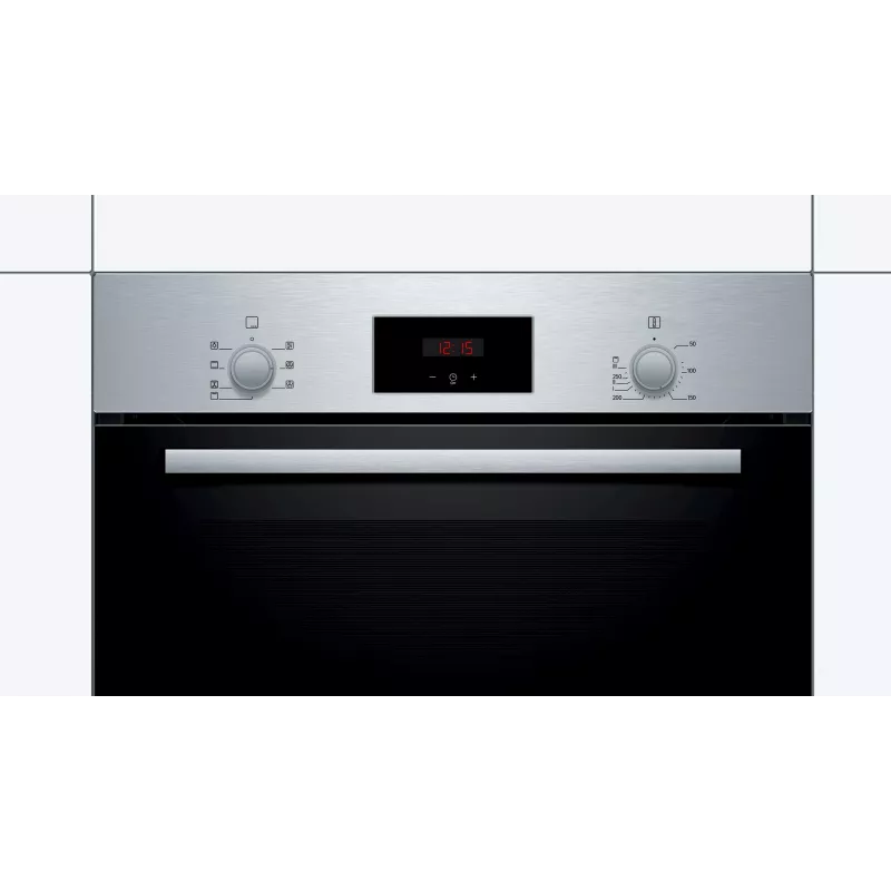 Forno Bosch Serie 2 HBF133BR0 66 L preto, aço inoxidável