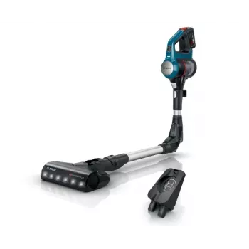 Aspirador vertical/elétrico Bosch BSS71125AH aspirador vertical 2 em 1 bateria seco sem saco preto, azul