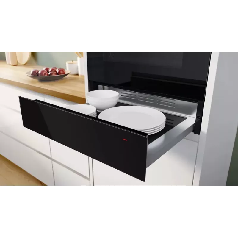 Gaveta de aquecimento Bosch Serie 8 BIC7101B1 20 L 12 conjuntos preta