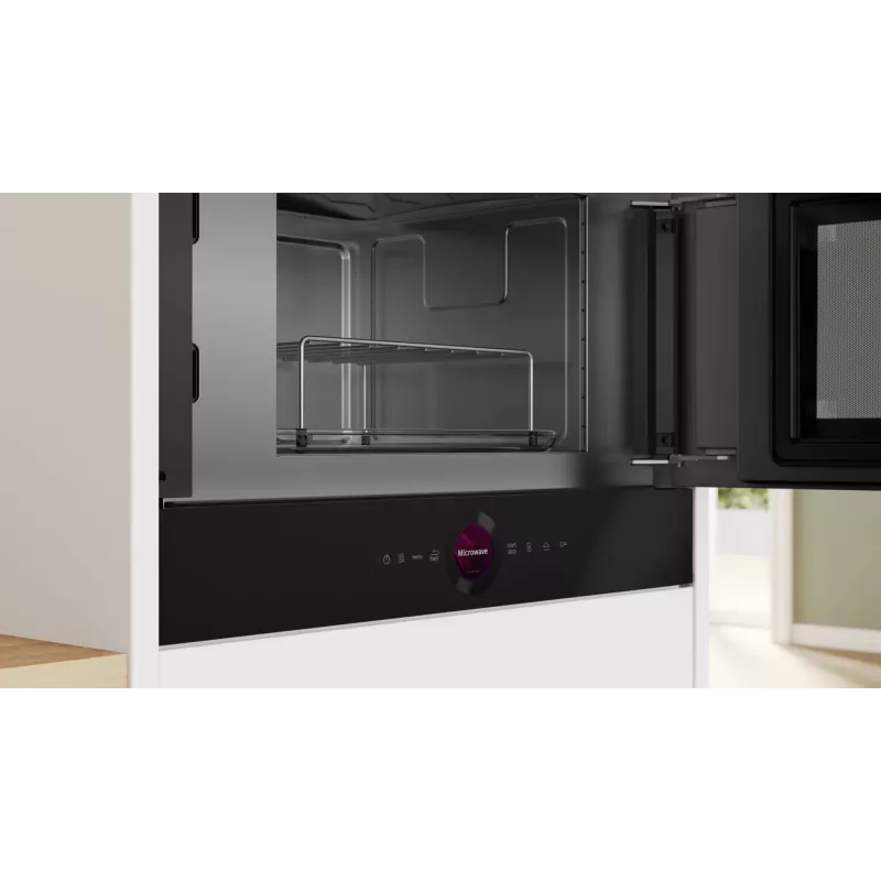 Micro-ondas Bosch Serie 8 BER7321B1 preto micro-ondas de encastrar 21 L 900 W