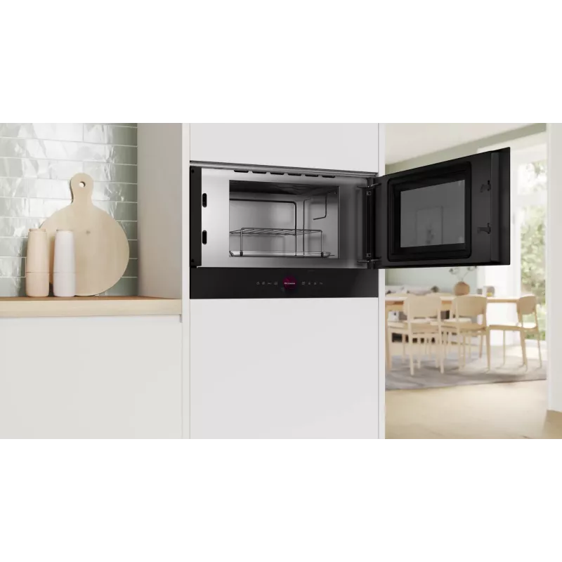 Micro-ondas Bosch Serie 8 BER7321B1 preto micro-ondas de encastrar 21 L 900 W