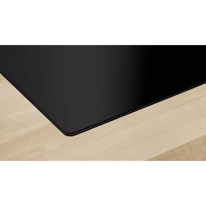 Placa de indução Bosch Serie 4 PVS61RBB5E preta encastrável 60 cm 4 zonas
