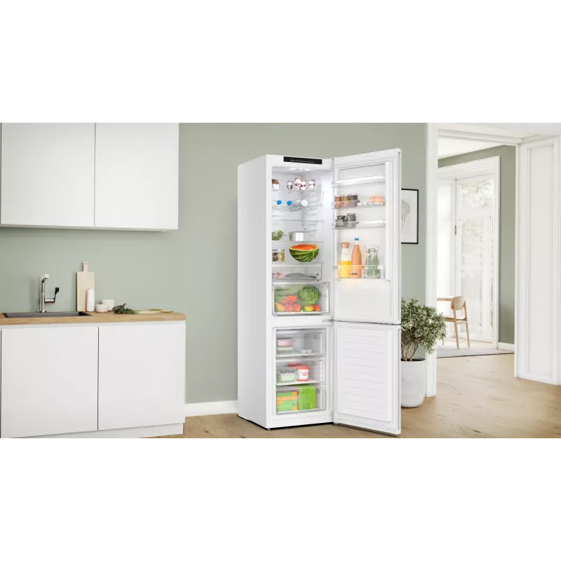 Combinado frigorífico-congelador de livre instalação Bosch Serie 4 KGN392WCF 363 L branco