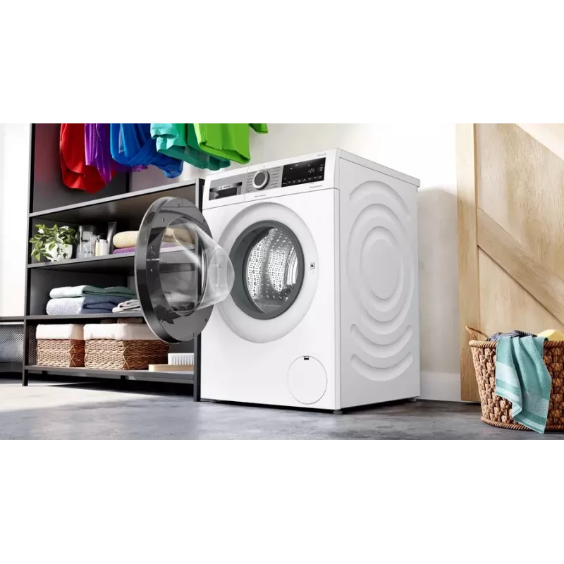 Máquina de lavar roupa Bosch Serie 6 WGG244120 de carregamento frontal 9 kg 1351 rpm branca