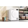 Máquina de secar roupa Bosch WTH83004 de instalação livre de carregamento frontal 8 kg branca