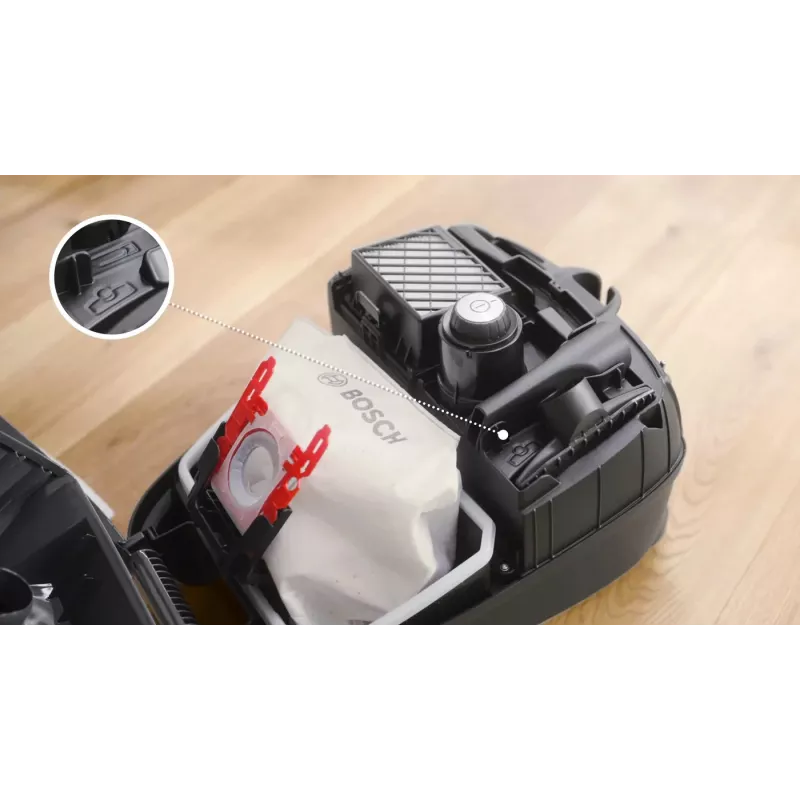 Aspirador Bosch BGB41PET1 4 L aspirador de cilindro a seco 700 W saco