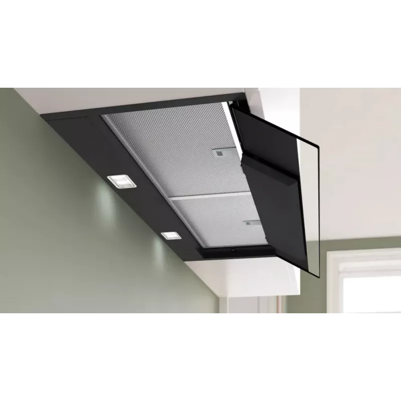 Exaustor Bosch DBB97DP60 de encastrar preto 699 m³/h