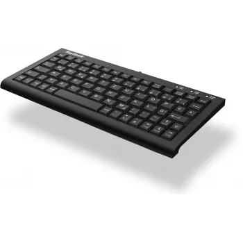 KeySonic ACK-3401U (UK) Teclado Home USB QWERTY UK-Inglês Preto