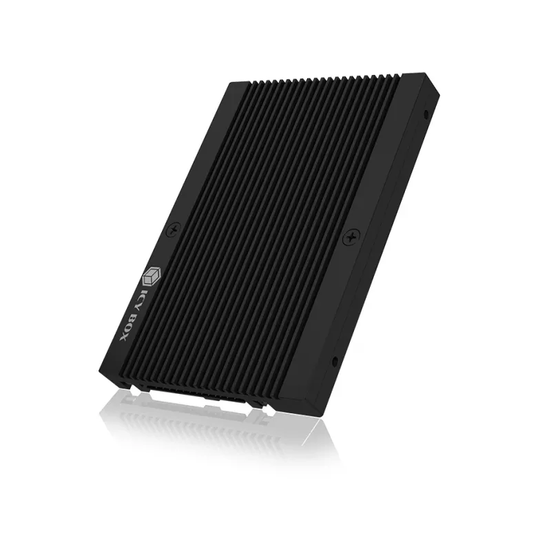 ICY BOX IB-M2U04 Caixa para SSD Preta 2,5 polegadas