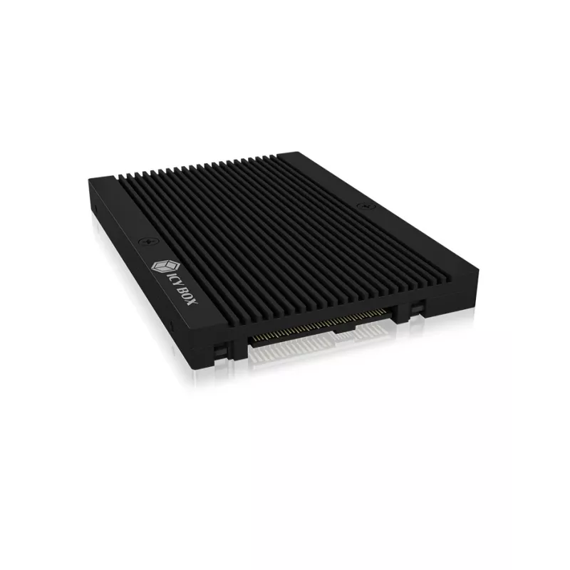 ICY BOX IB-M2U04 Caixa para SSD Preta 2,5 polegadas
