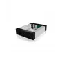 ICY BOX Carrier IB-129SSK-B Caixa para disco rígido Alumínio, Preto 2,5/3,5 polegadas