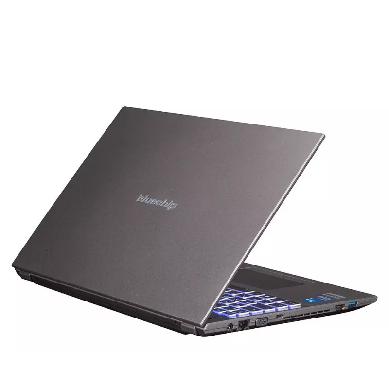 bluechip TRAVELline L15W17 processador Intel® Core™ i5-1335U / até 4,60 GHz, Windows 11 Pro, painel IPS antirreflexo de 15,6 inch, 1920 x 1080, 16 GB DDR4, SSD NVMe de 500 GB, WLAN 802.11 ax, Bluetooth 5.3, Gigabit Ethernet, gráficos Intel® Iris® Xe, DVD±RW, padrão militar MIL-STD 810G