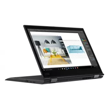 T1A Lenovo ThinkPad X1 Yoga (3rd Gen) Recondicionado Intel® Core™ i7 i7-8650U Híbrido (2-em-1) 35,6 cm (14 polegadas) Ecrã tátil Full HD 16 GB LPDDR3-SDRAM 512 GB SSD Wi-Fi 6 (802.11ax) Windows 11 Pro Alemão Preto