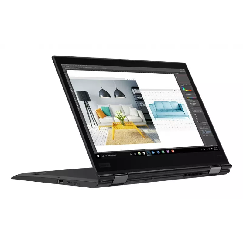 T1A Lenovo ThinkPad X1 Yoga (3rd Gen) Recondicionado Intel® Core™ i7 i7-8650U Híbrido (2-em-1) 35,6 cm (14 polegadas) Ecrã tátil Full HD 16 GB LPDDR3-SDRAM 512 GB SSD Wi-Fi 6 (802.11ax) Windows 11 Pro Alemão Preto