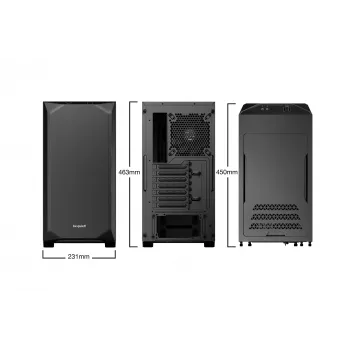 be quiet Pure Base 500 Window preto