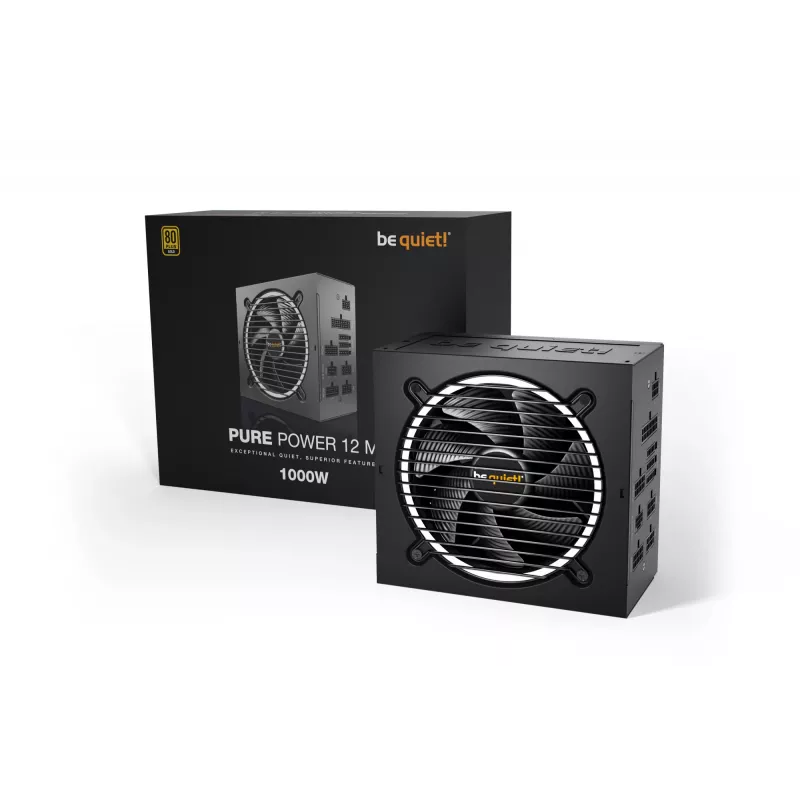 Fonte de alimentação be quiet Pure Power 12 M 1000 W 20+4 pin ATX ATX preta