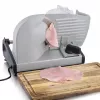 Máquina de cortar elétrica HEINRICH'S HMA 8704 — caixa metálica compacta, 200 W, espessura de corte 1–15 mm, lâmina de aço inoxidável Ø
