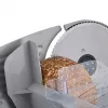 Máquina de cortar elétrica HEINRICH'S HMA 8704 — caixa metálica compacta, 200 W, espessura de corte 1–15 mm, lâmina de aço inoxidável Ø